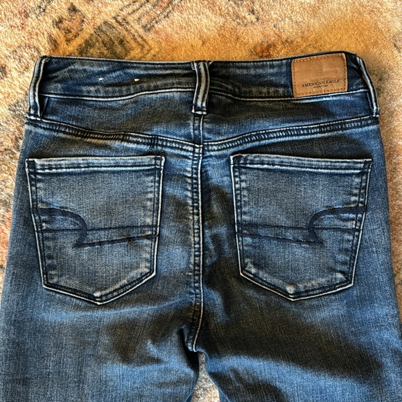 American Eagle Outfitters Next Level Stretch Ankle Cropped Jeggings - Picture 6 of 7